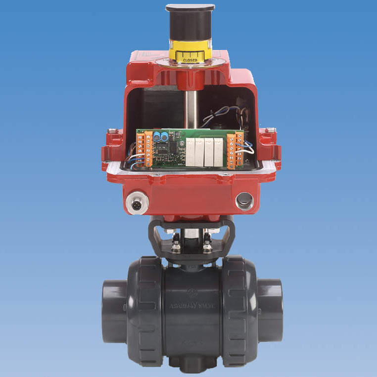 Electric Bus with type 21 ball valve